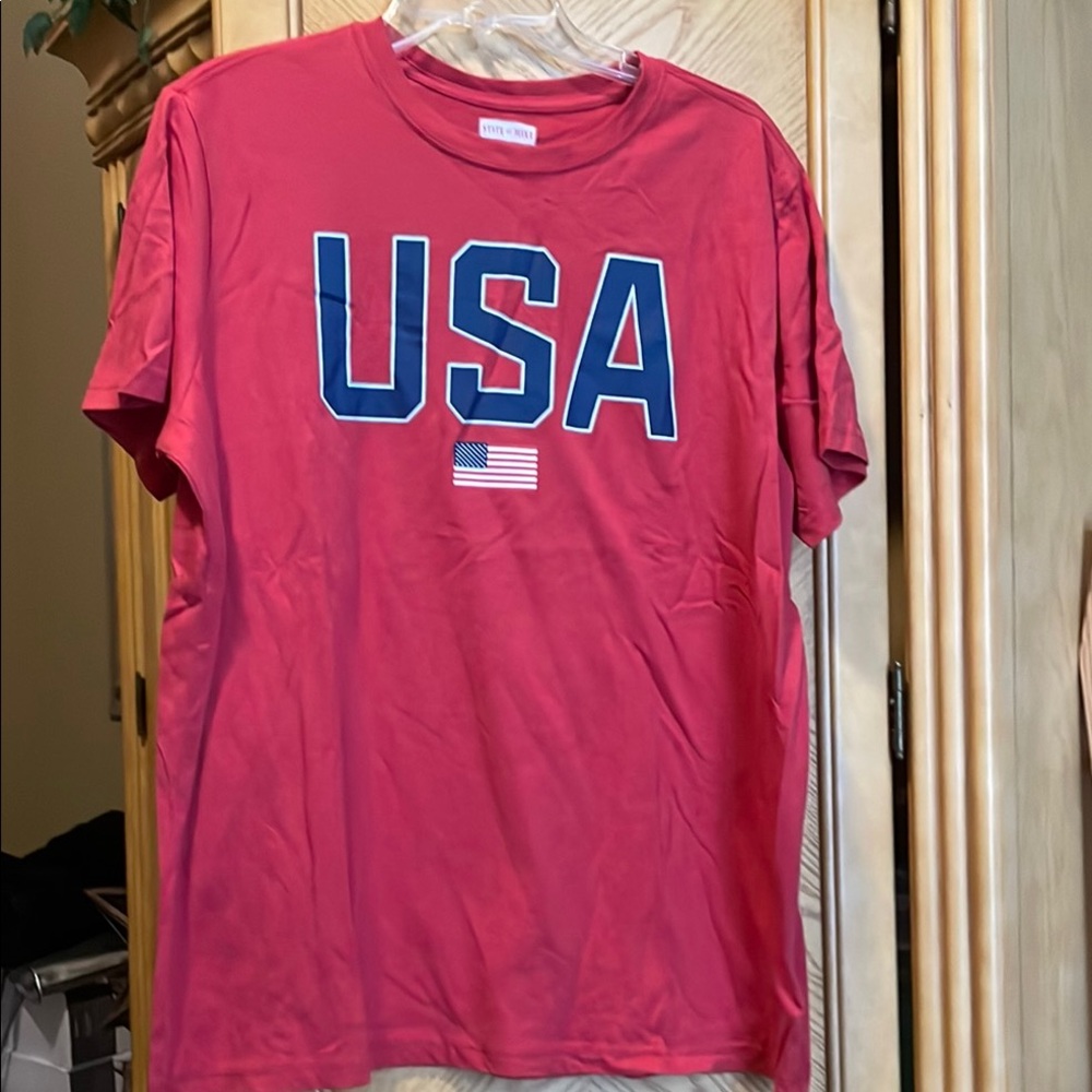 State of Mind Red Short Sleeve Tee